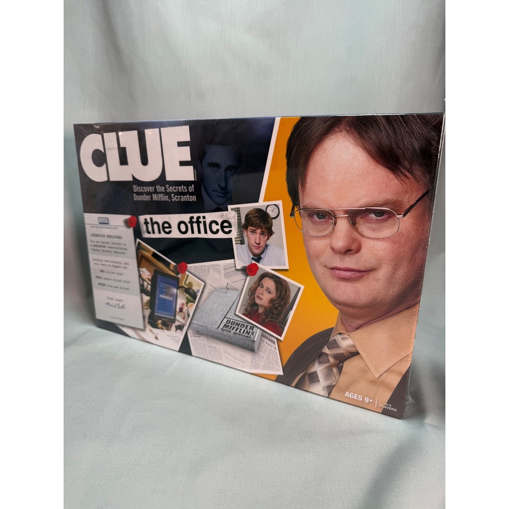 Clue The Office Board Game 2019 Dunder Mifflin Mystery Collectors Edition SEALED
